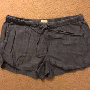 JCrew Chambray shorts